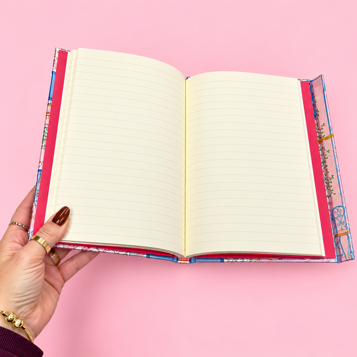 📚 I Love Reading Hardcover Notebook Cosy Bookish Journal ✨