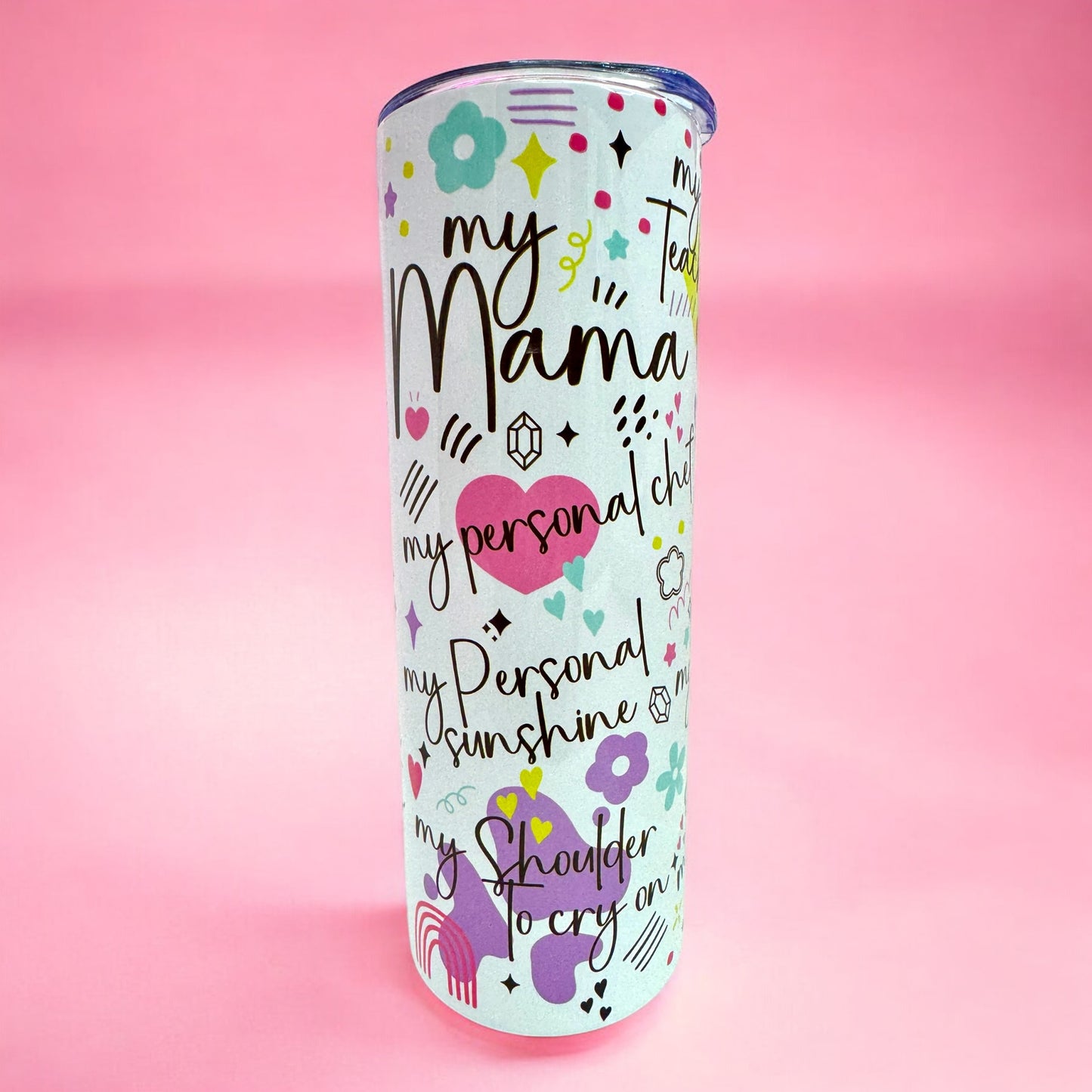 🌸✨ “My Mama” 20oz Tumbler – A Tribute to Mom 💖