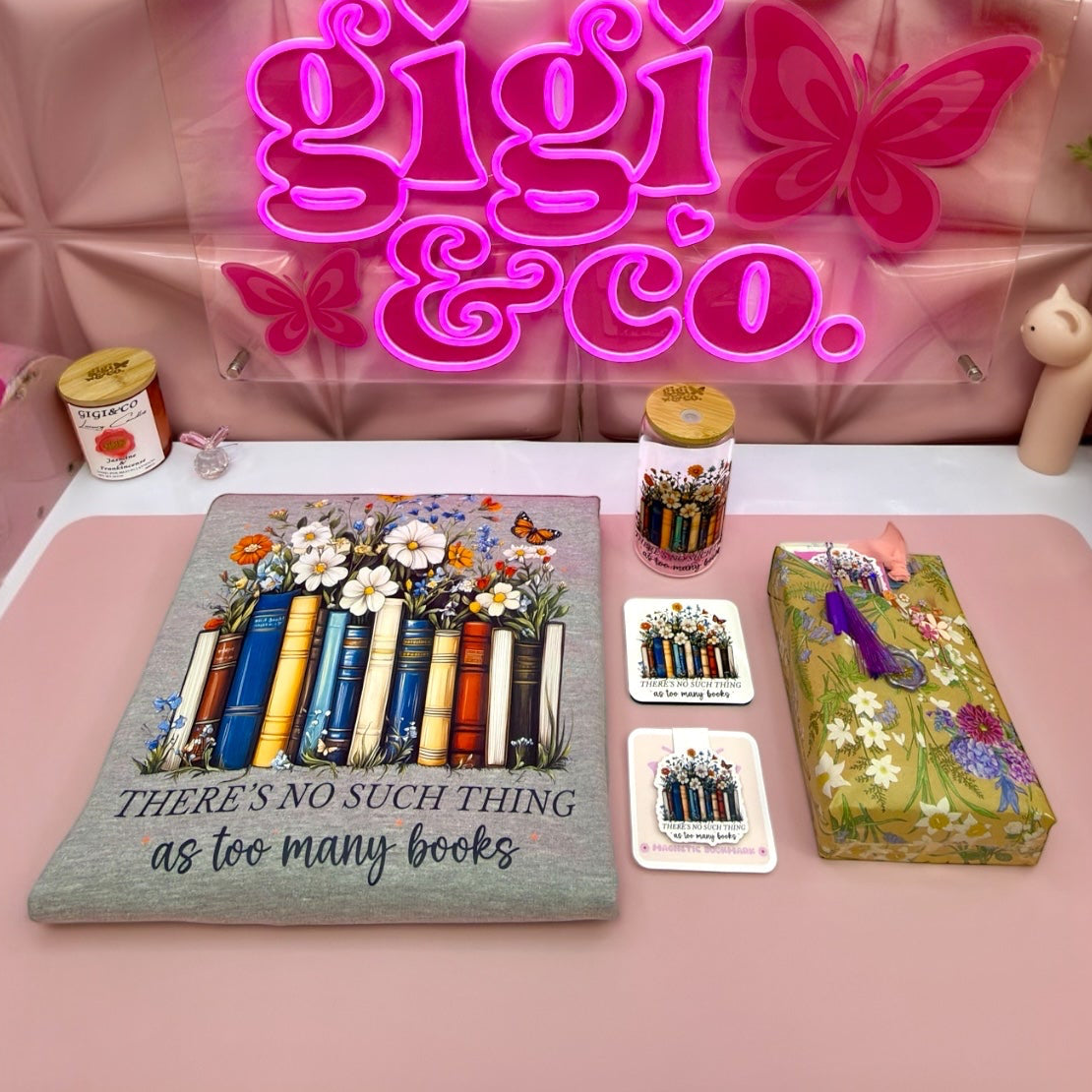 📚✨There’s No Such Thing as Too Many Books, Bookish Bundle 🤍