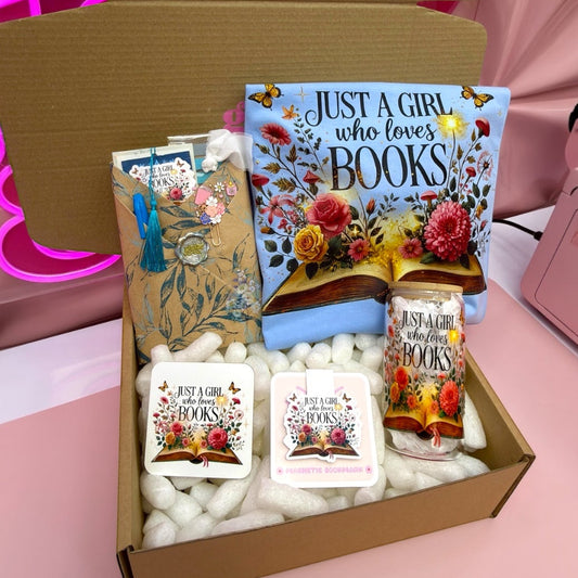 📖🌸 Just a Girl Who Loves Books, Ultimate Bookish Gift Bundle
