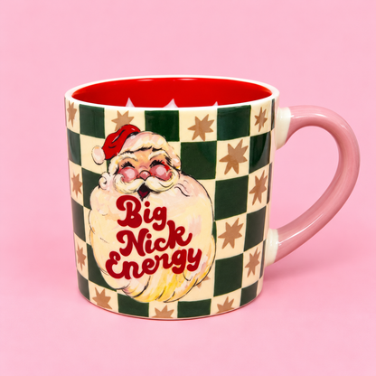 🎅💕 Big Nick Energy Christmas Mug 12oz ✨