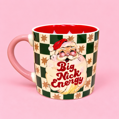 🎅💕 Big Nick Energy Christmas Mug 12oz ✨