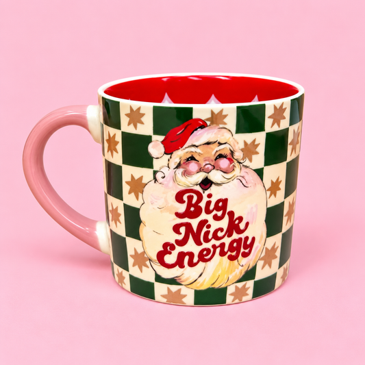 🎅💕 Big Nick Energy Christmas Mug 12oz ✨