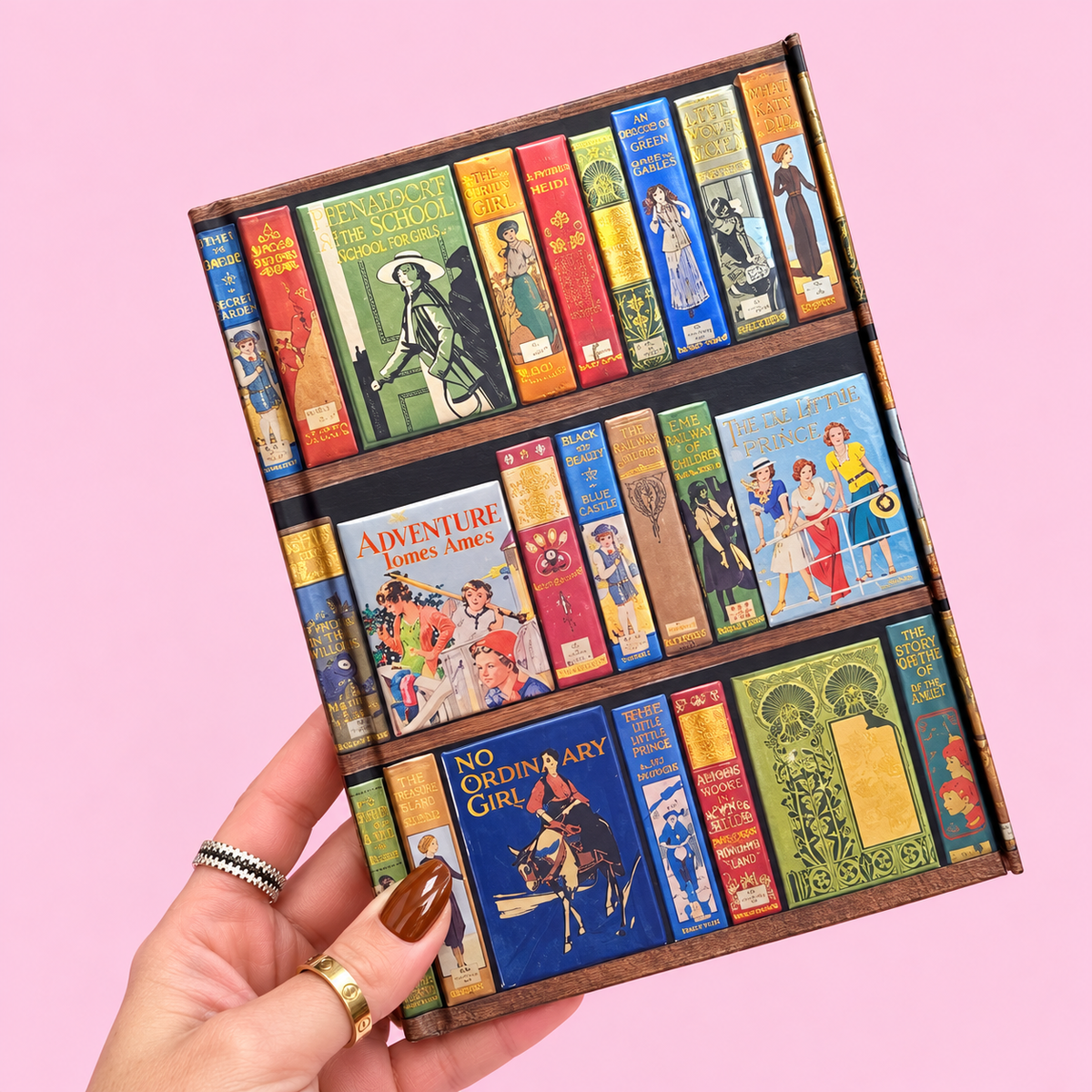 📚✨ Bodleian Libraries Girls Adventure Book Foiled Journal