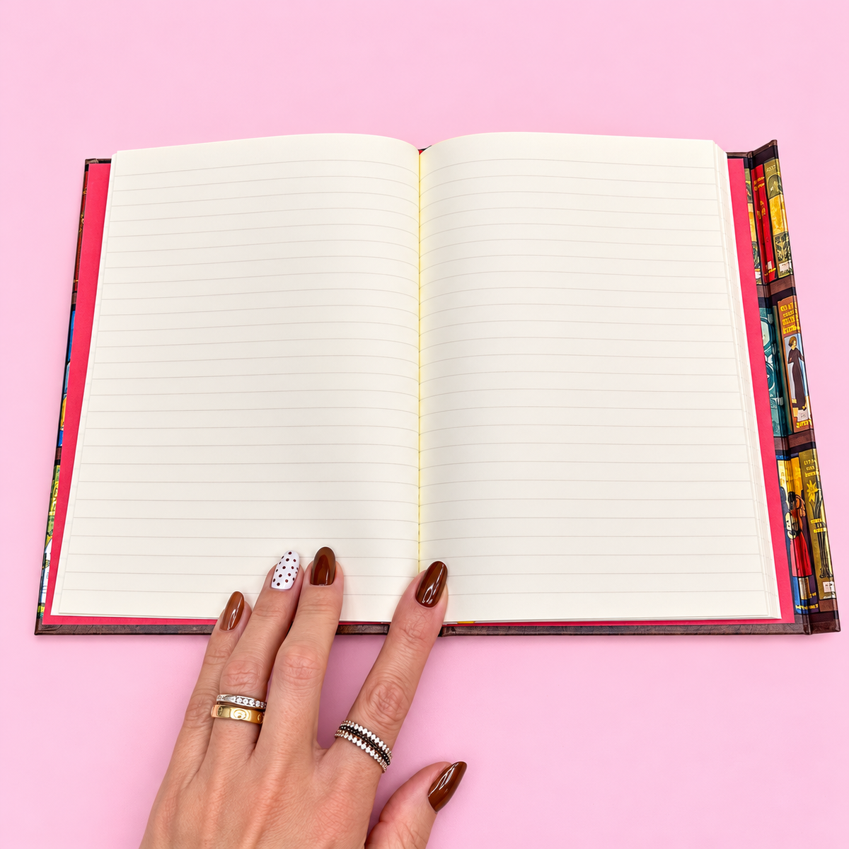 📚✨ Bodleian Libraries Girls Adventure Book Foiled Journal