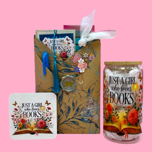 📖🌸 Just a Girl Who Loves Books, Ultimate Cozy Reading Bundle