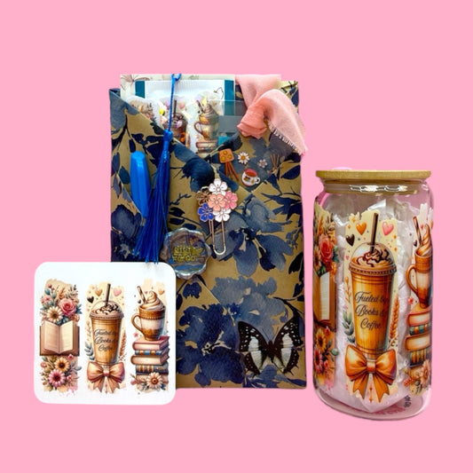 ☕📚 Fueled by Books & Coffee, Cozy Bookish Bundle