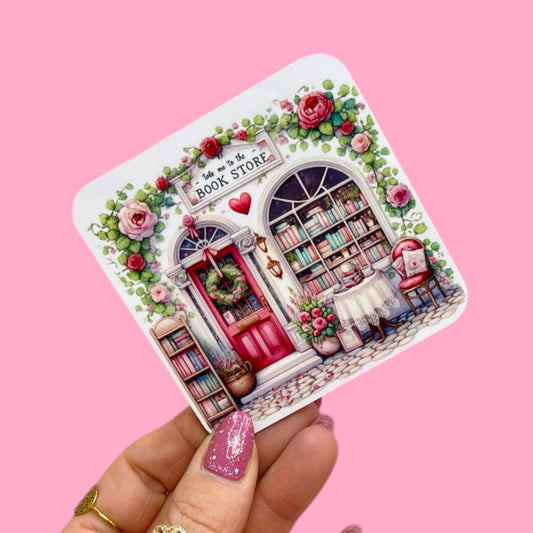 📚🏬 Bookstore Coaster 💖