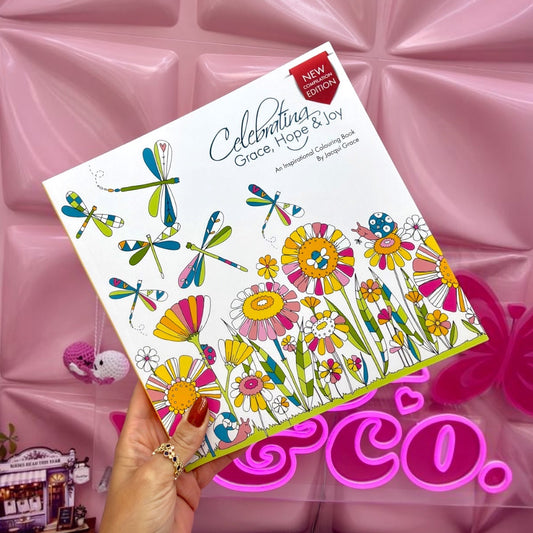 🌸🦋 Celebrating Grace, Hope & Joy Colouring Book 🦋🌸