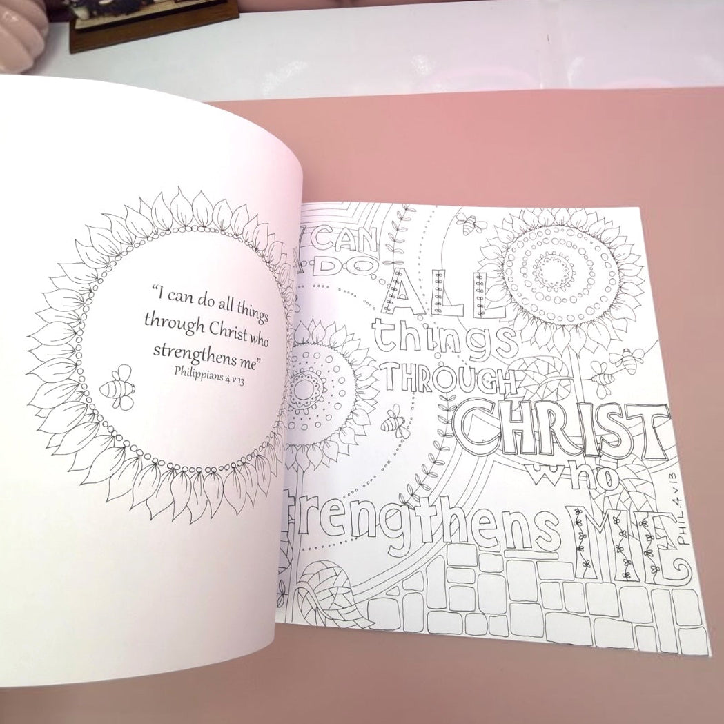 🌸🦋 Celebrating Grace, Hope & Joy Colouring Book 🦋🌸