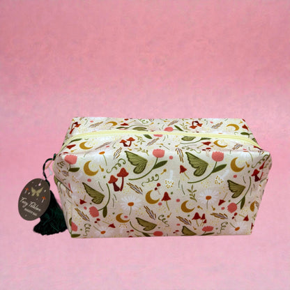 ✨Woodland Fairy Makeup Bag, Cosmetic Pouch 🍄🌿