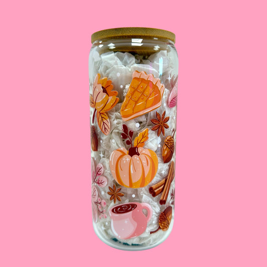 🎀 Pumpkin Spice & Everything Nice Cup – 20oz ✨🍂