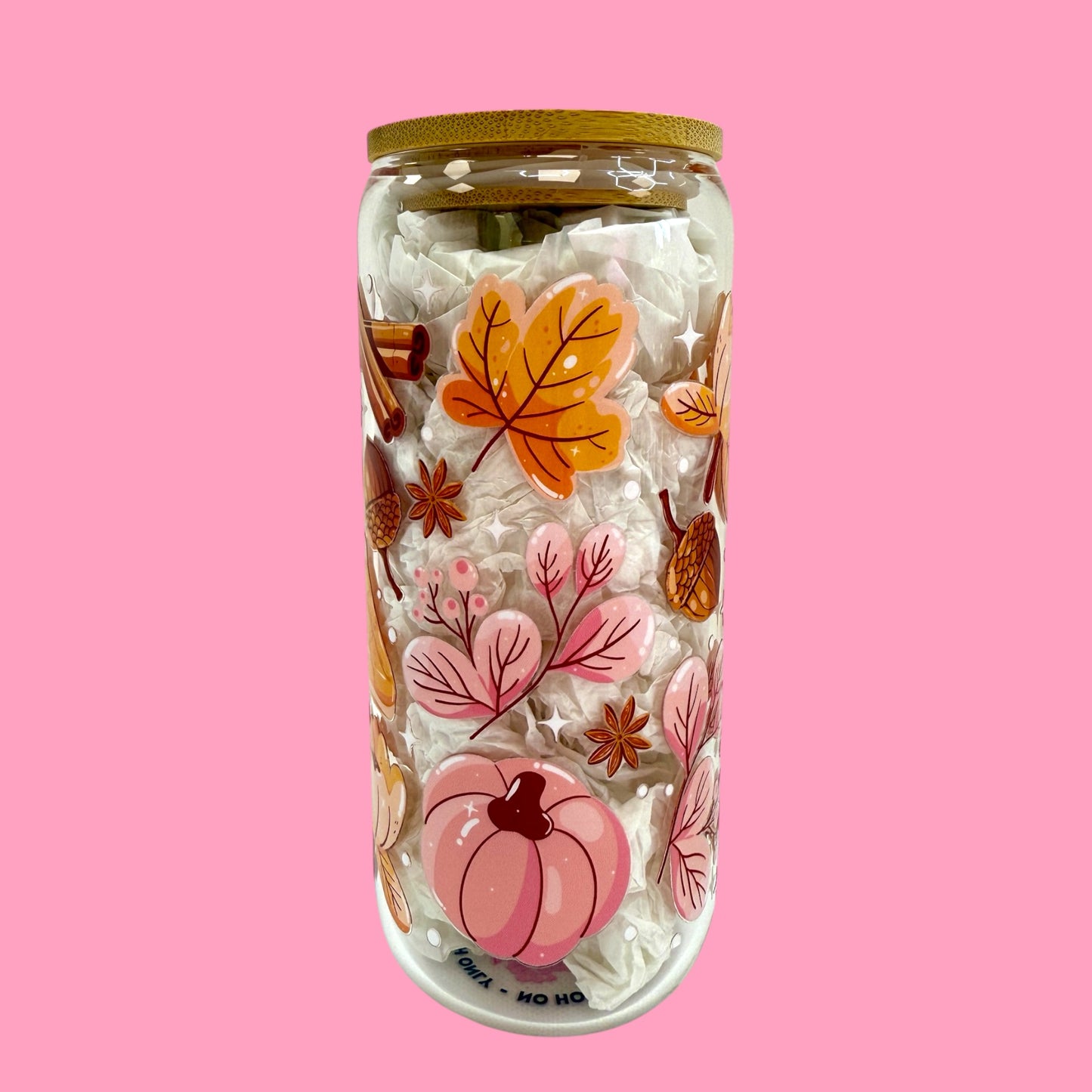 🎀 Pumpkin Spice & Everything Nice Cup – 20oz ✨🍂