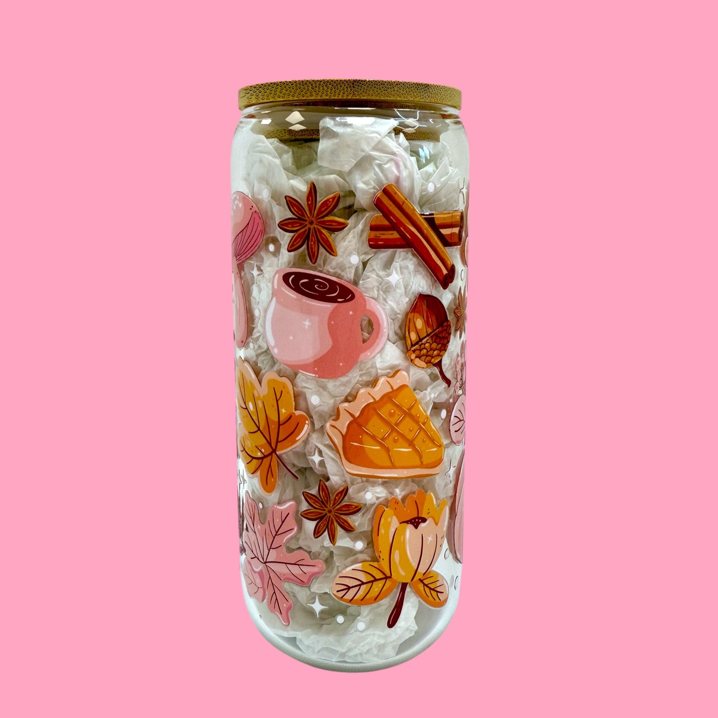 🎀 Pumpkin Spice & Everything Nice Cup – 20oz ✨🍂