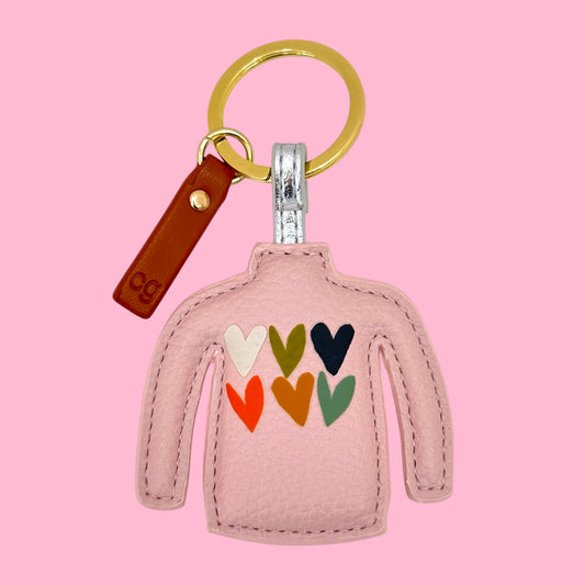 💕 Heart Sweater Keyring✨