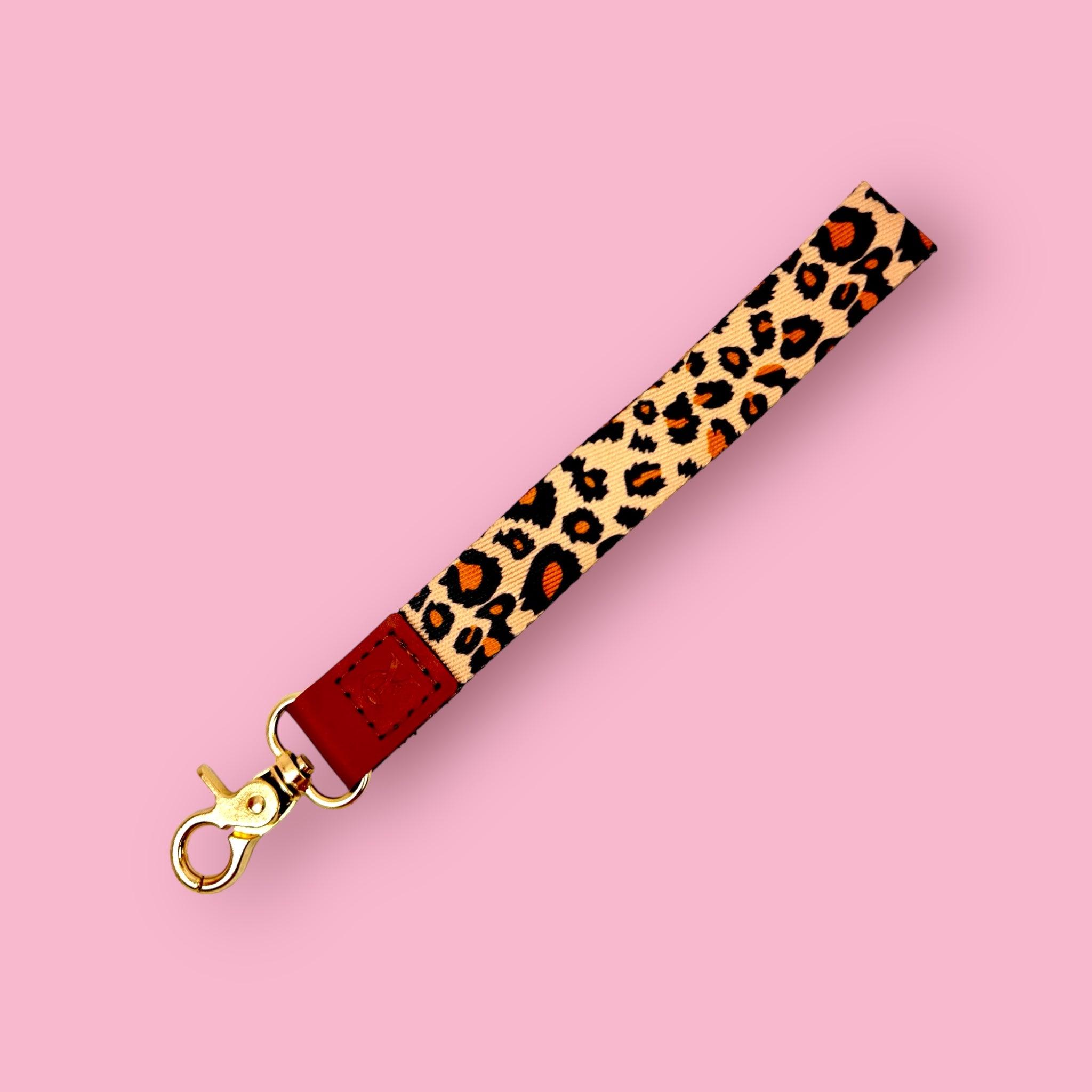 Leopard Wristlet