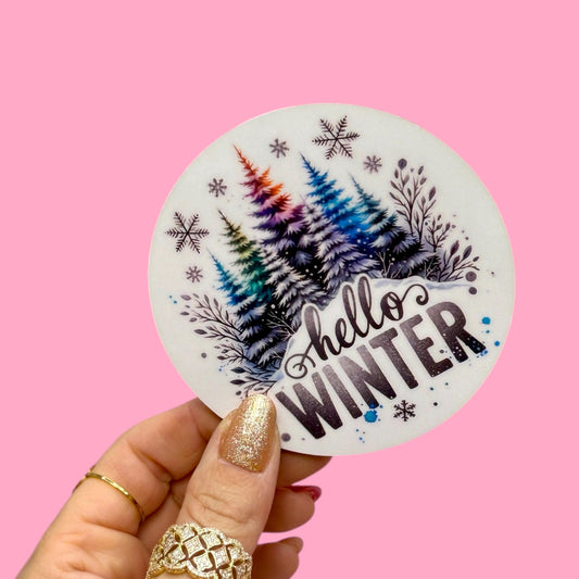 ❄️ Hello Winter Coaster 🌲✨