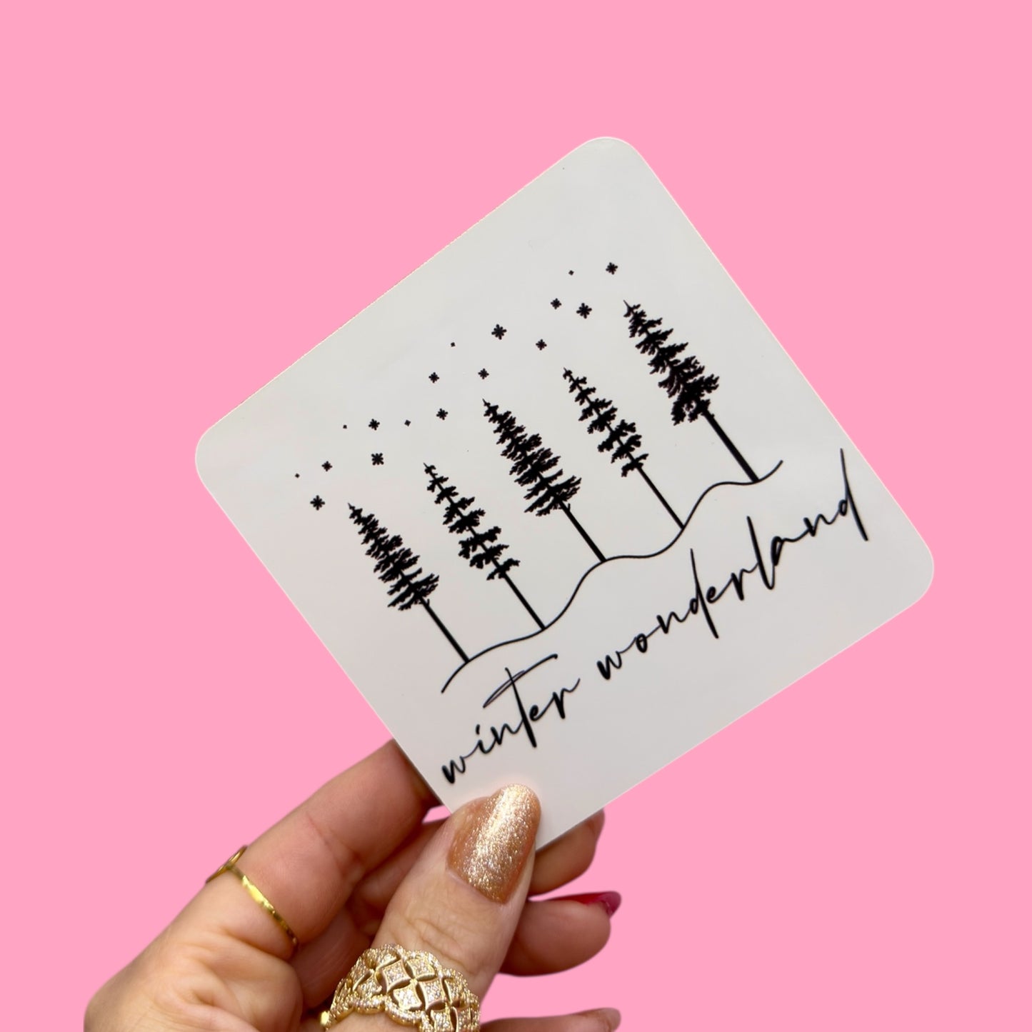 ❄️🌲 Winter Wonderland Coaster✨