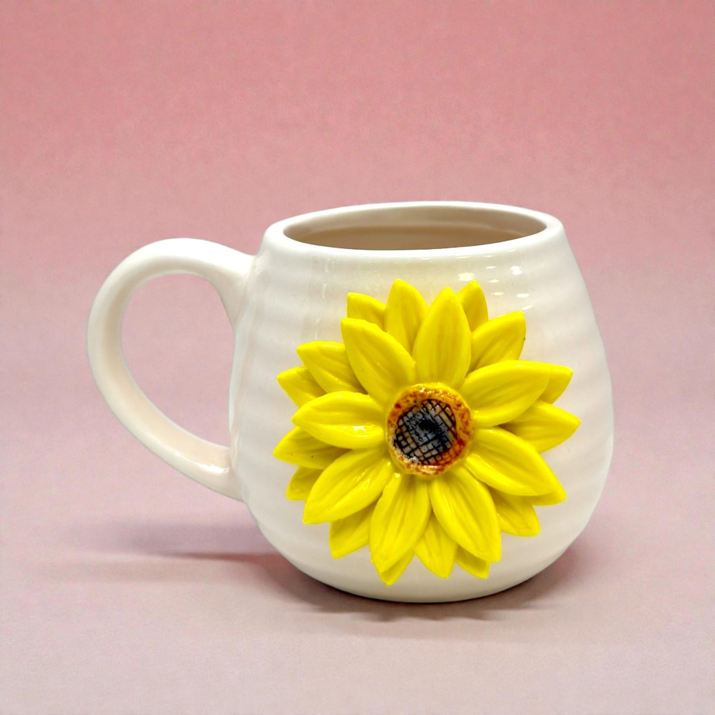 🌻 Sunny Bloom 15oz handmade Ceramic Mug