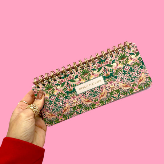 🌸 Morris & Co. Desk Calendar Weekly Planner 🌿