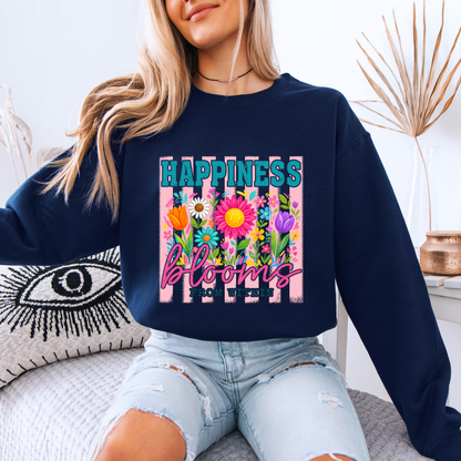 🌸✨Happiness Blooms From Within Floral Sweatshirt 🌼💖🌷