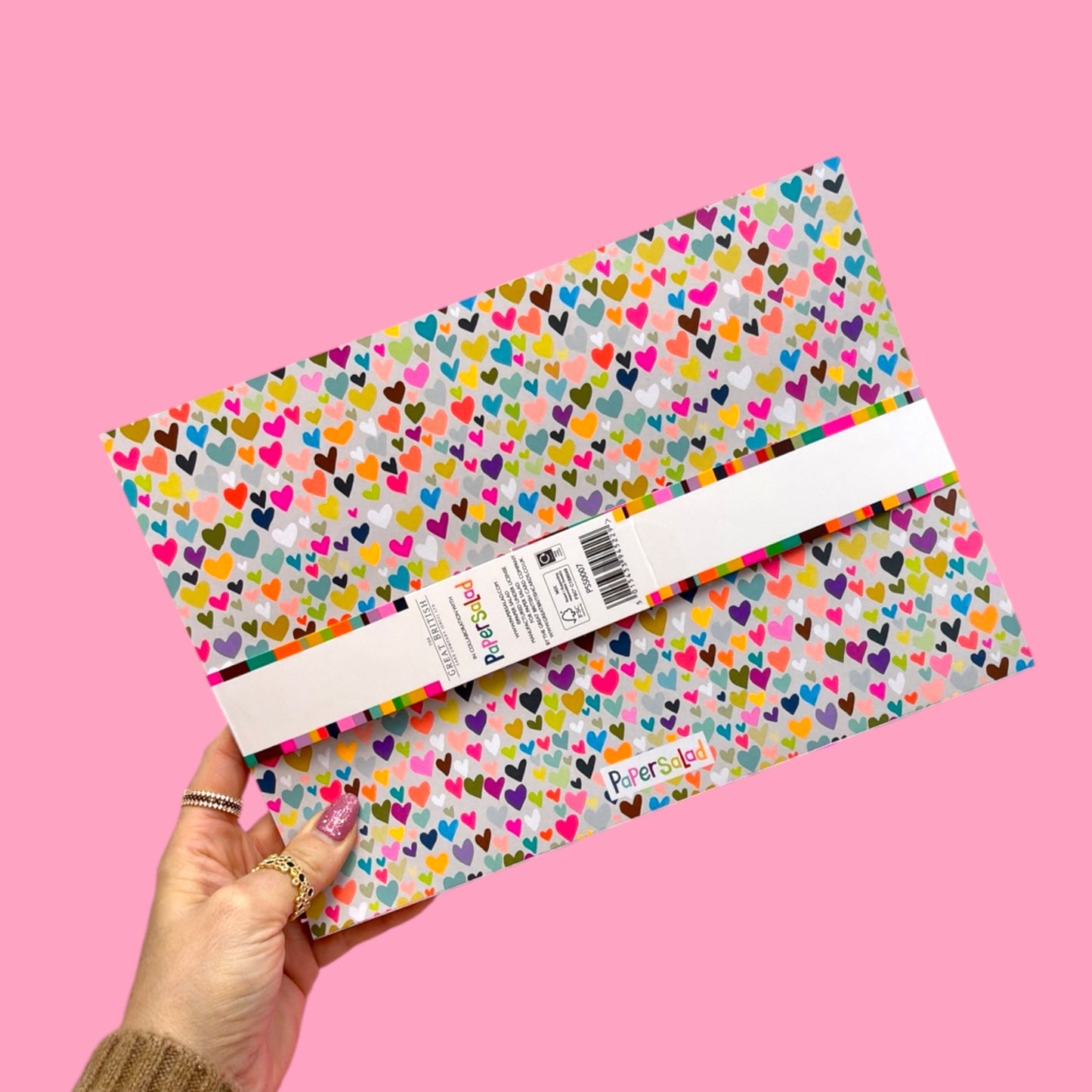 🌸💖 Colourful Hearts Weekly Desk Planner✨