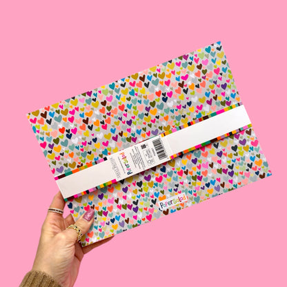 🌸💖 Colourful Hearts Weekly Desk Planner✨