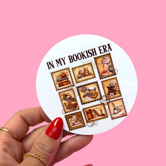 🪄 Title: In My Bookish Era Coaster 📚✨