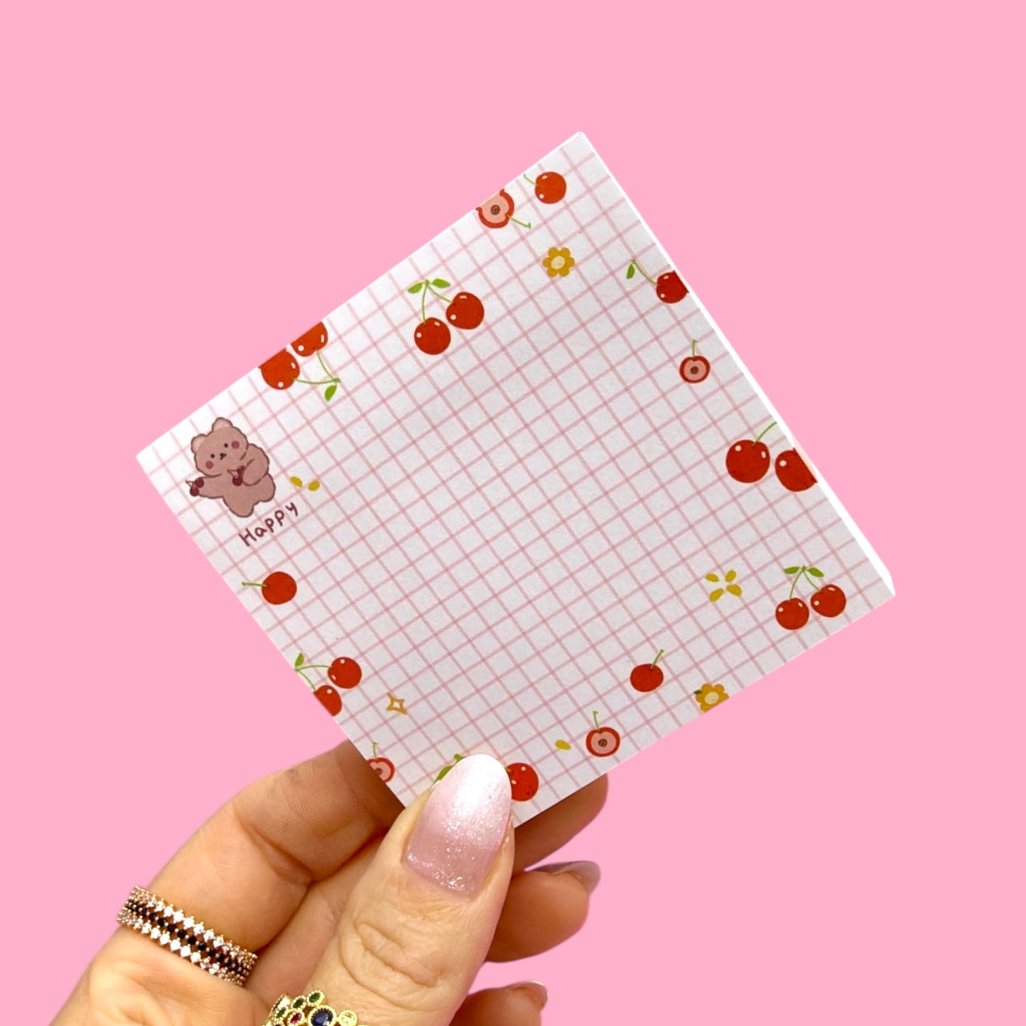 Cute Fruit Sticky Notes