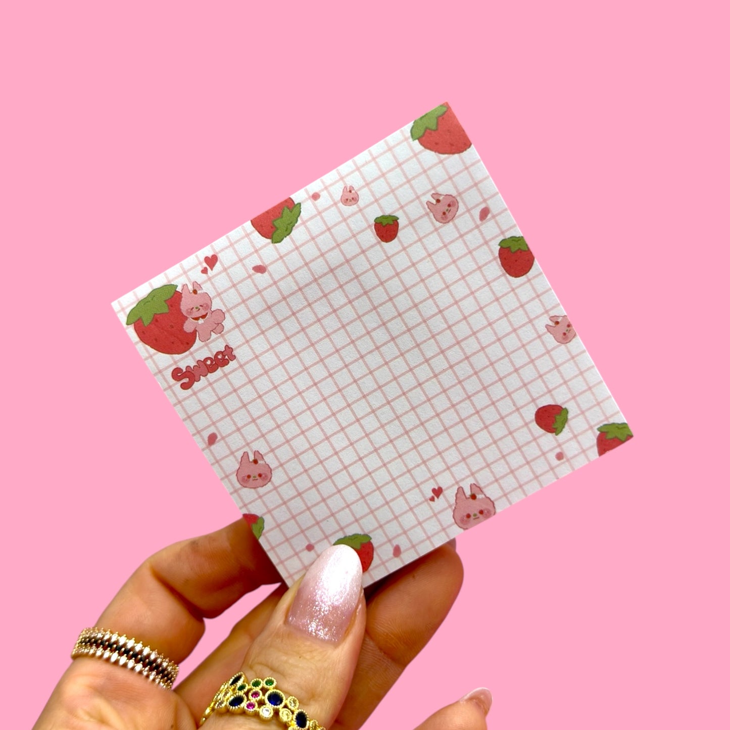 Cute Fruit Sticky Notes