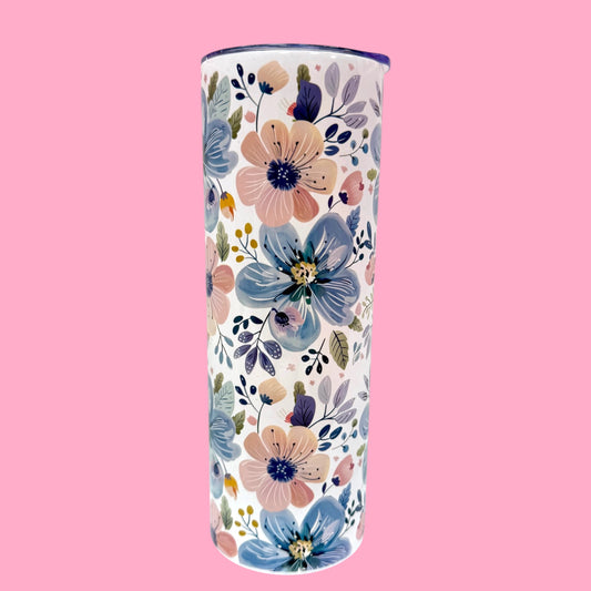 🌸 Pastel Bloom 20oz Stainless Steel Tumbler 🌸