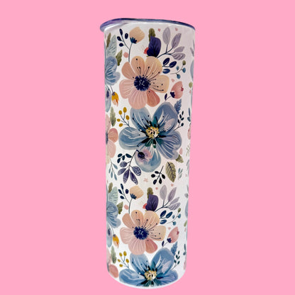 🌸 Pastel Bloom 20oz Stainless Steel Tumbler 🌸