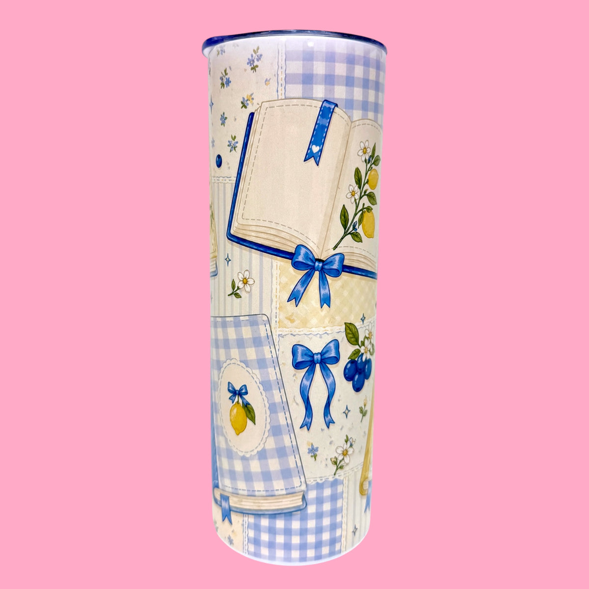 🍋Blue Bow Bookish 20oz Tumbler 💙