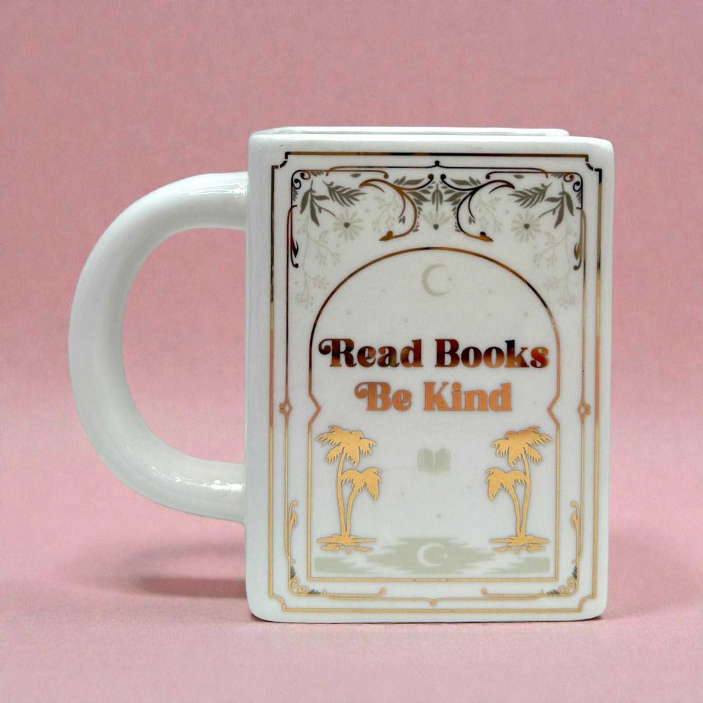 📚✨ Read Books Be Kind 16oz Literary Mug 🤍