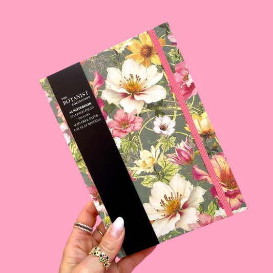 🌸 Botanical Floral Notebook ✨