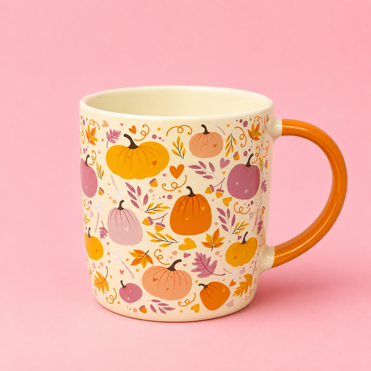 🎃 Pumpkin Patch Ceramic Mug 13oz