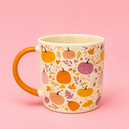 🎃 Pumpkin Patch Ceramic Mug 13oz