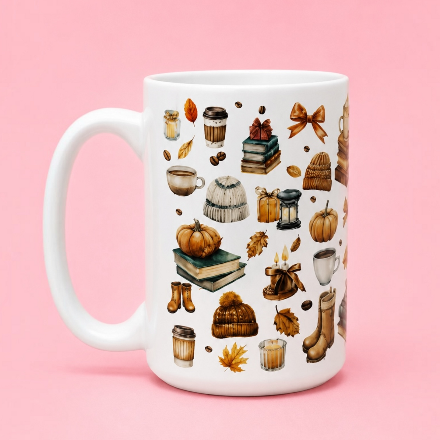 🍂☕ Cosy Autumn Essentials Mug 15oz✨