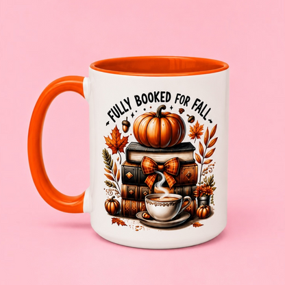 🍂📚 Fully Booked for Fall Mug 11oz