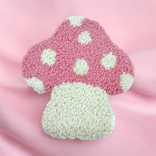 🍄Cute Mushroom Mug Rug Coaster