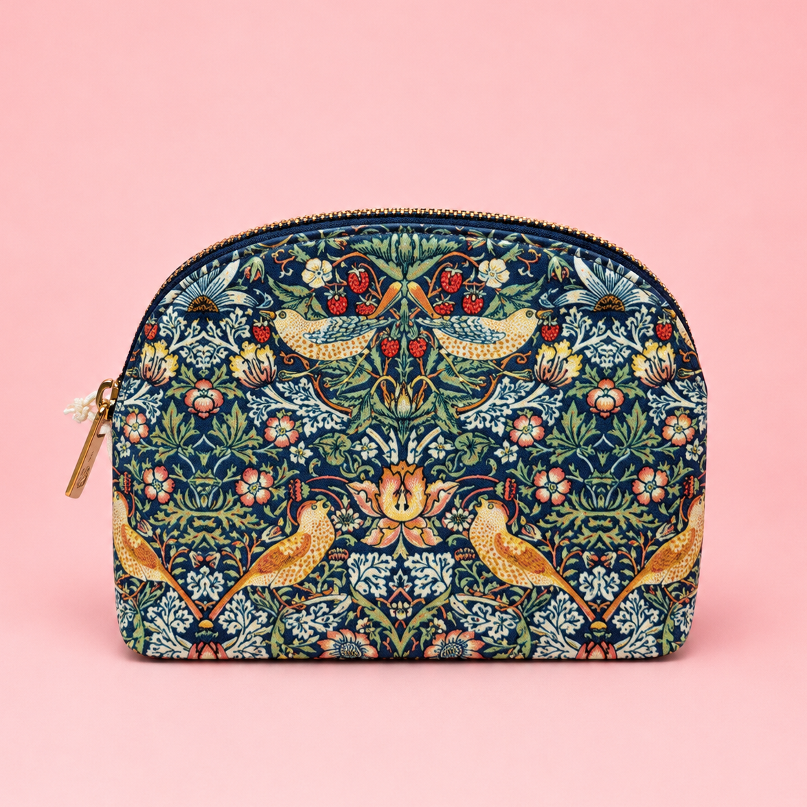 Vintage Botanical Cosmetic Bag 🌿✨
