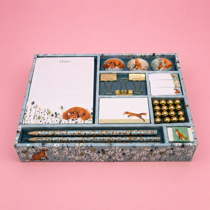 Woodland Fox Stationery Set 🦊🌿