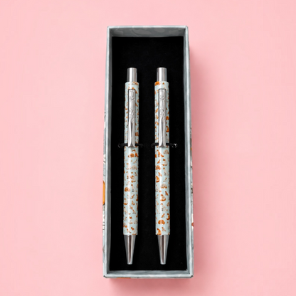Woodland Fox Pen Gift Set 🦊🖊️