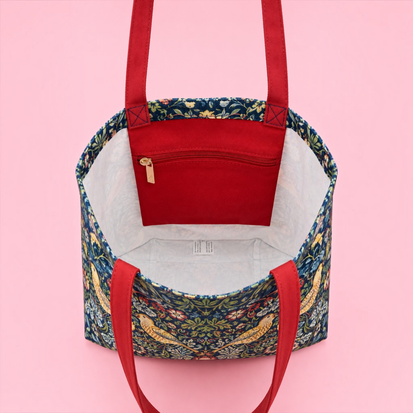 William Morris Strawberry Thief Tote Bag 🌿🐦