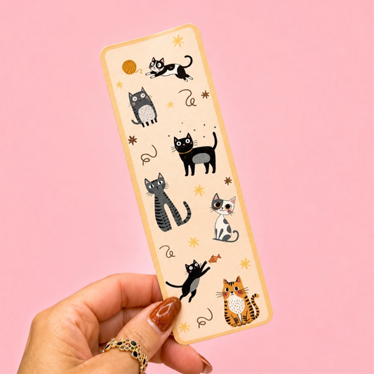 Cute Cats Bookmark 🐱📚