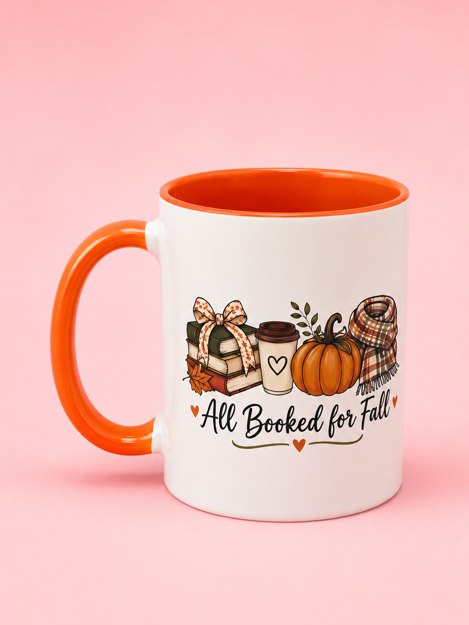 🍂 All Booked for Fall 11oz Mug