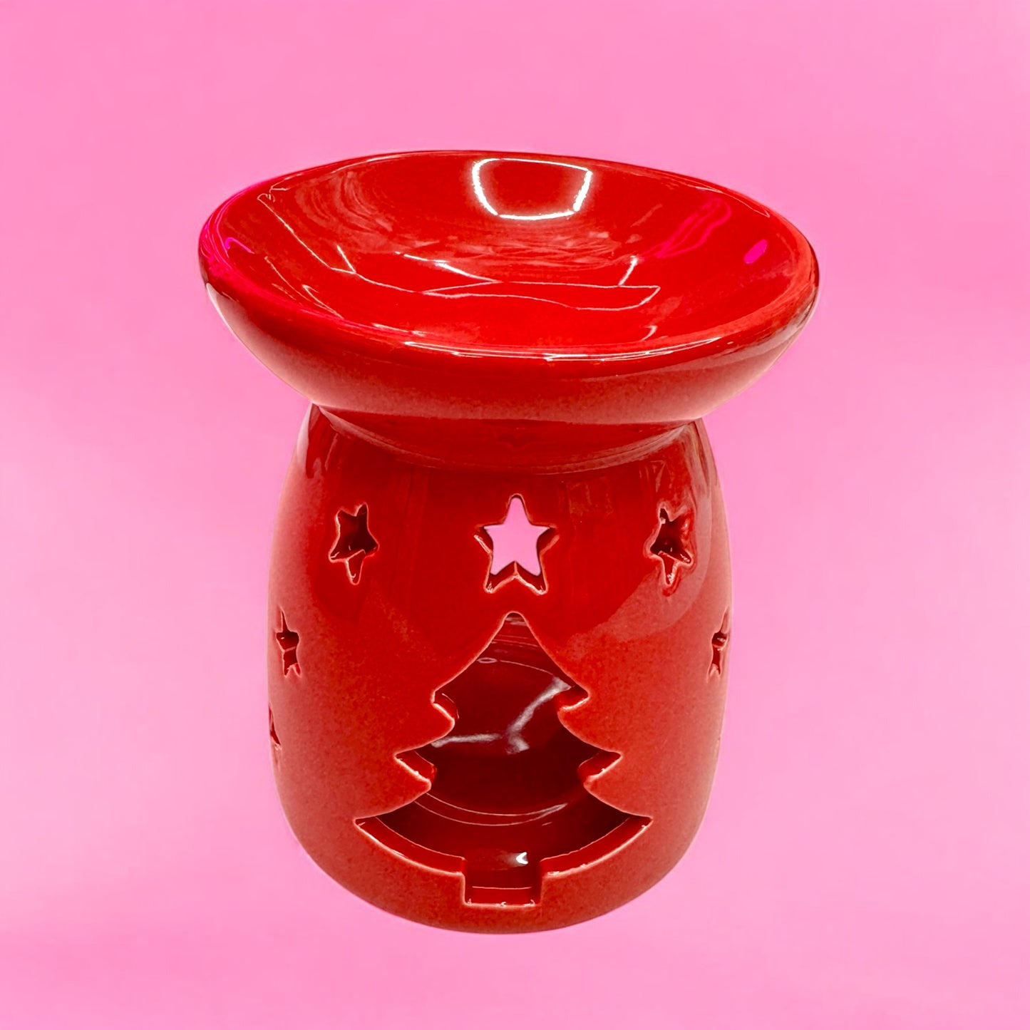Festive Glow Ceramic Wax Melt Burner