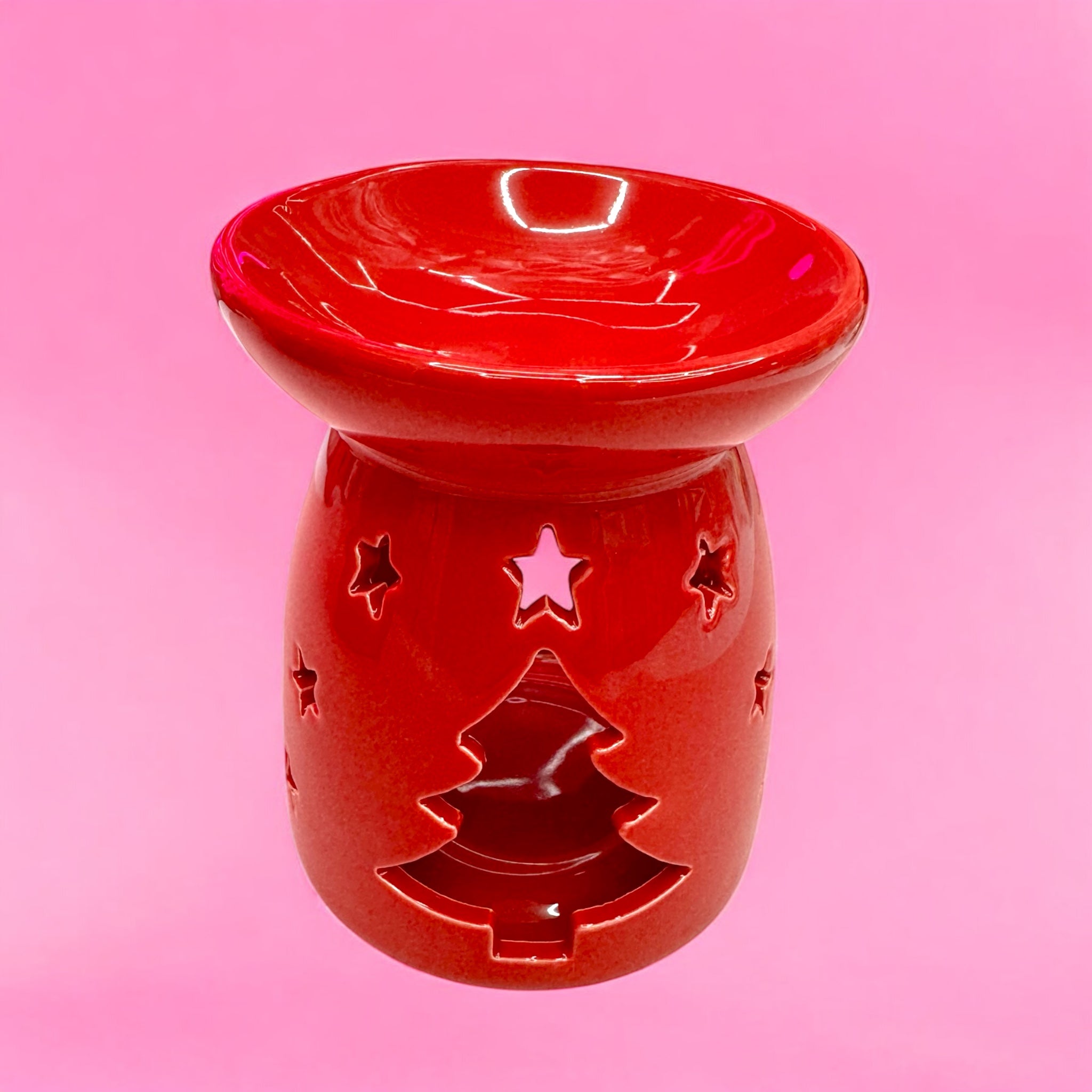 Festive Glow Ceramic Wax Melt Burner