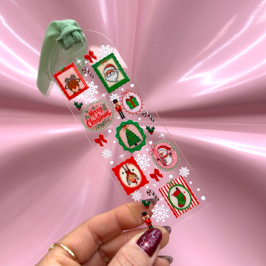 Christmas Frame Acrylic Bookmark🎄📚✨