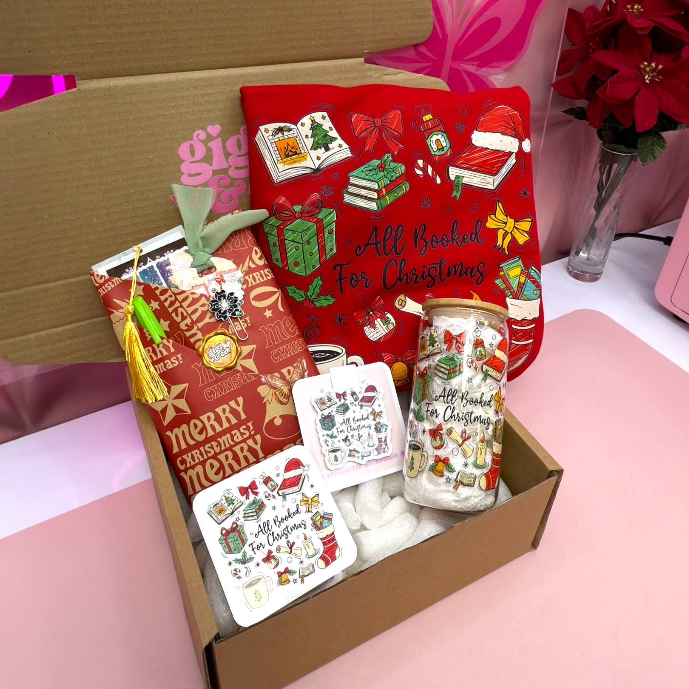 All Booked for Christmas Cozy Bookish Bundle 📚🎄